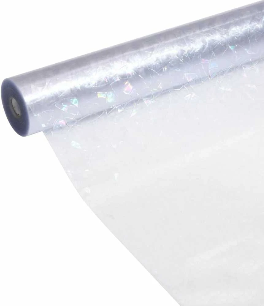 Langų plėvelės, 5vnt., PVC, matinės, 3D vaivorykštės raštas