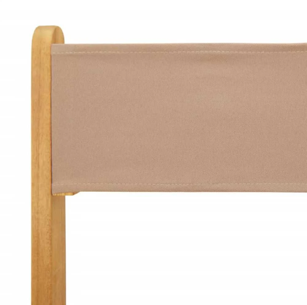 Lauko baldų komplektas Bistro baldų komplektas, 3 dalių, taupe, audinys ir mediena