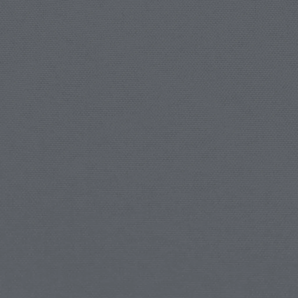 Kampinė sodo sofa, antracito spalvos, plienas ir tekstilenas