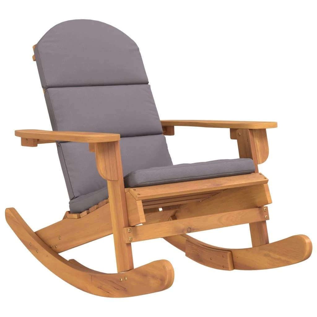 Lauko baldų komplektas Sodo adirondack komplektas, 3 dalių, akacijos medienos masyvas