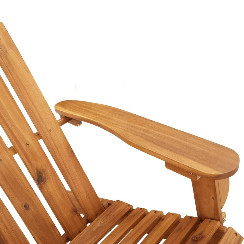 Lauko baldų komplektas Sodo adirondack komplektas, 2 dalių, akacijos medienos masyvas