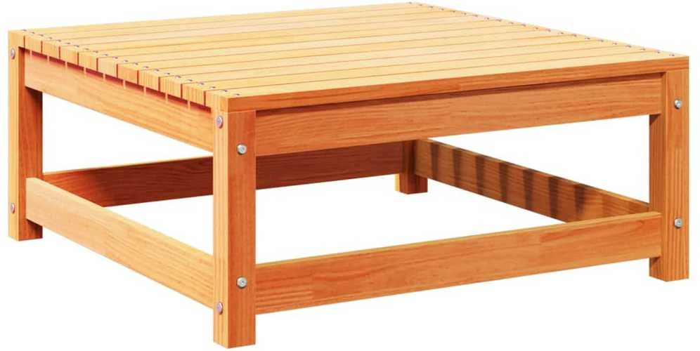 Lauko baldų komplektas Sodo sofos komplektas su pagalvėlėmis, 10 dalių, vaško, pušis