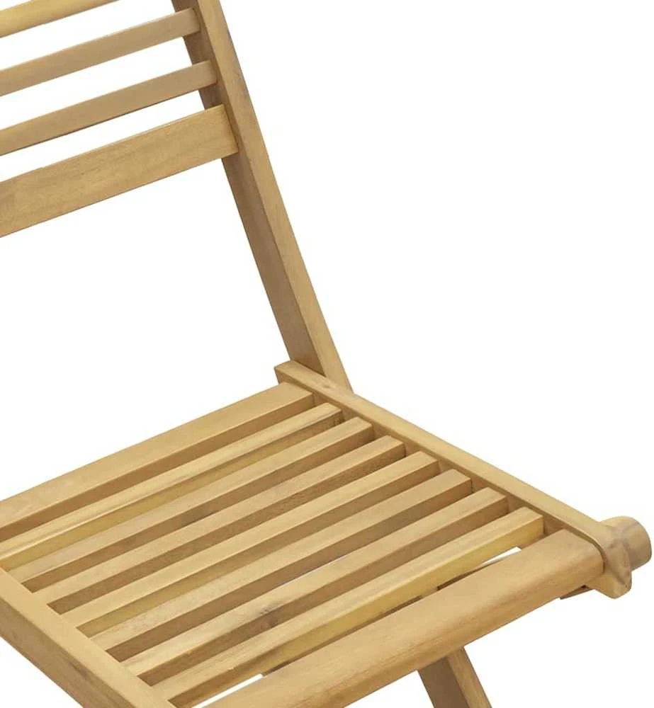 Lauko baldų komplektas Sodo valgomojo komplektas, 5 dalių, akacijos medienos masyvas