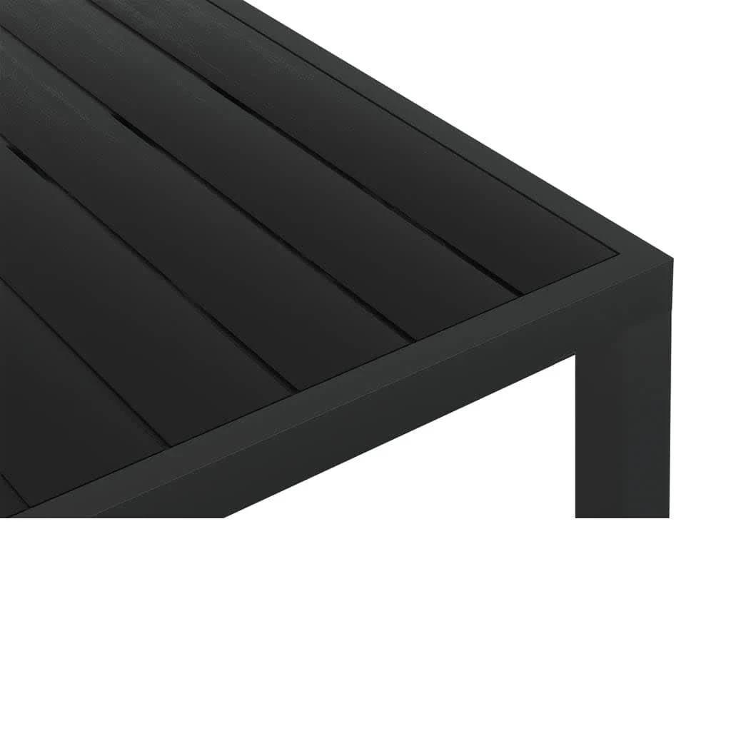 Lauko baldų komplektas Sodo valgomojo komplektas su pagalvėlėmis, 7 dalių, poliratanas