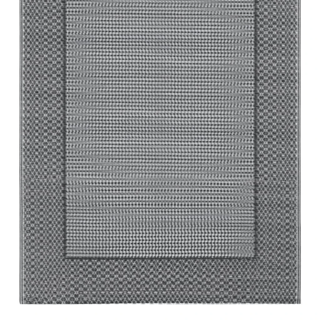 Lauko kilimas, pilkos spalvos, 120x180cm, PP