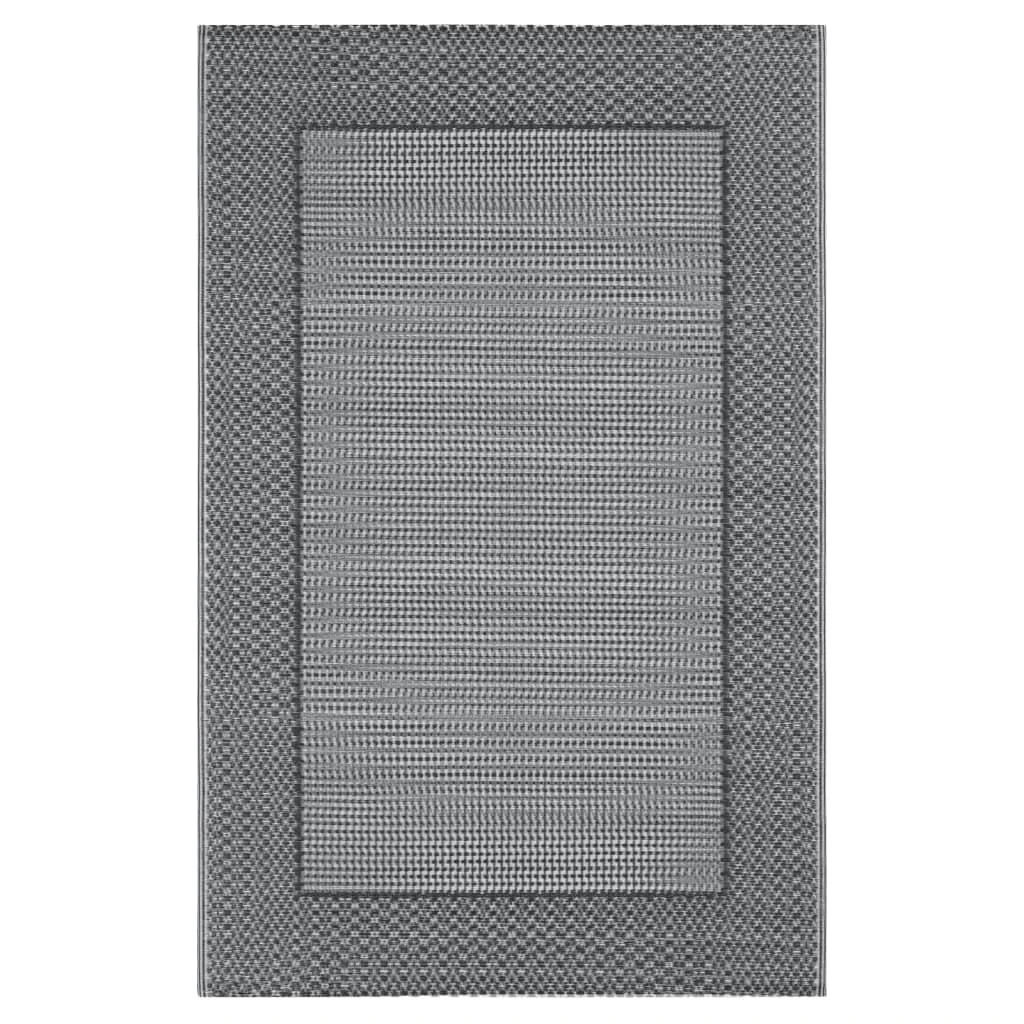Lauko kilimas, pilkos spalvos, 120x180cm, PP