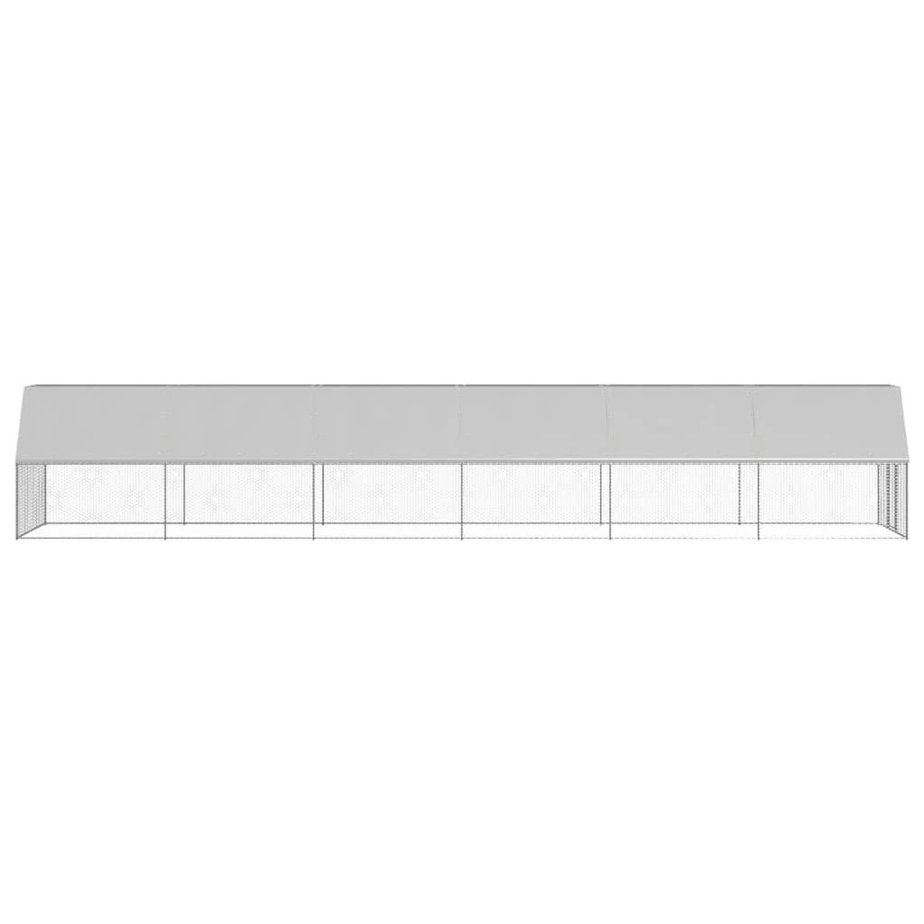 Lauko narvas viščiukams, 2x12x2m, galvanizuotas plienas