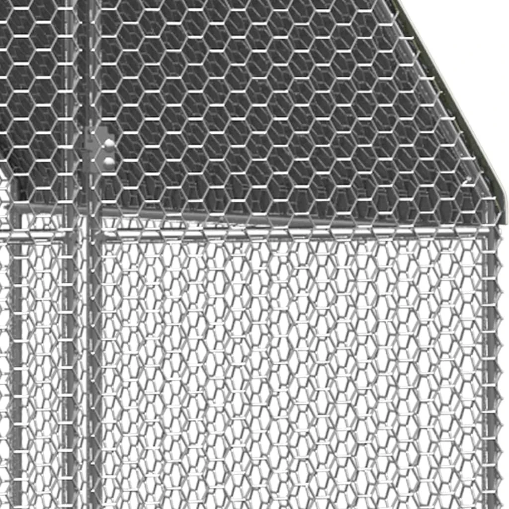 Lauko narvas viščiukams, 2x4x2m, galvanizuotas plienas