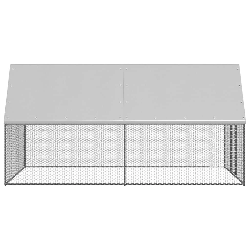 Lauko narvas viščiukams, 2x4x2m, galvanizuotas plienas