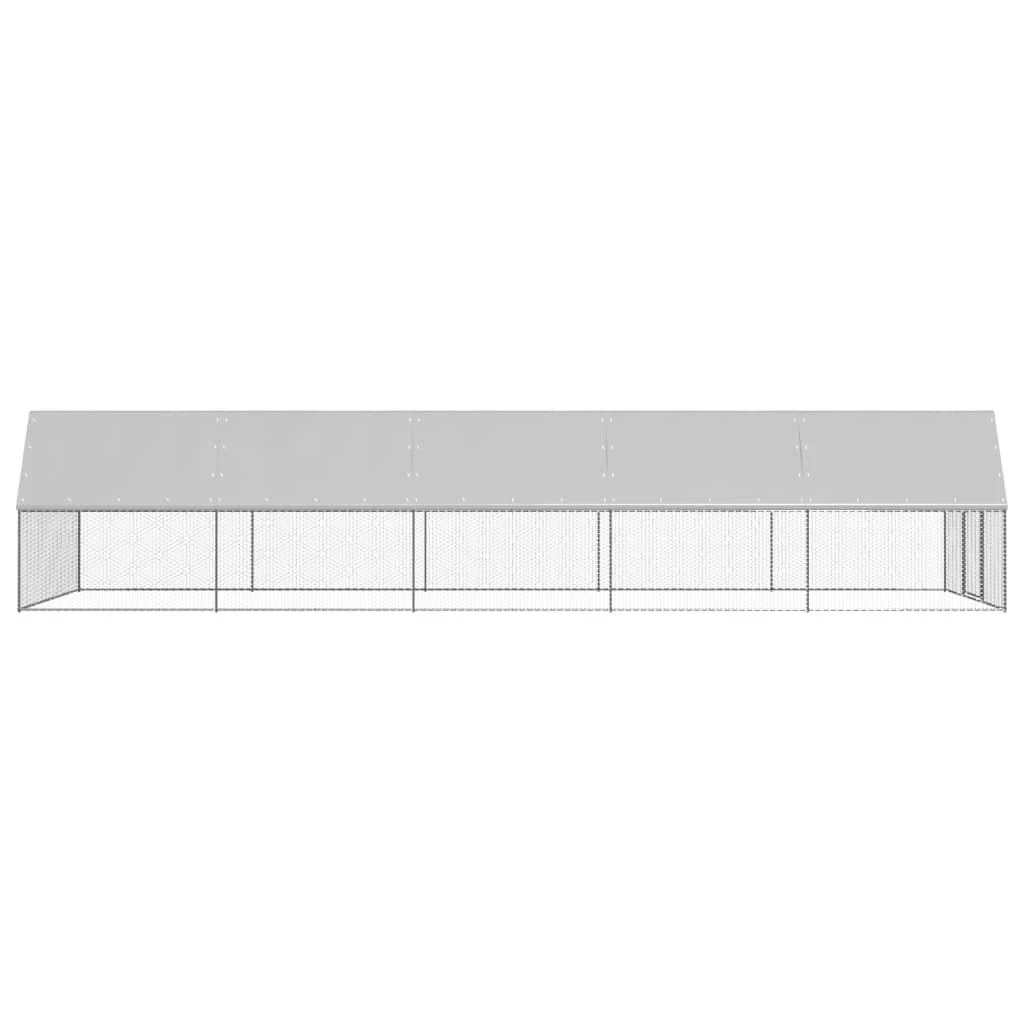 Lauko narvas viščiukams, 3x10x2m, galvanizuotas plienas
