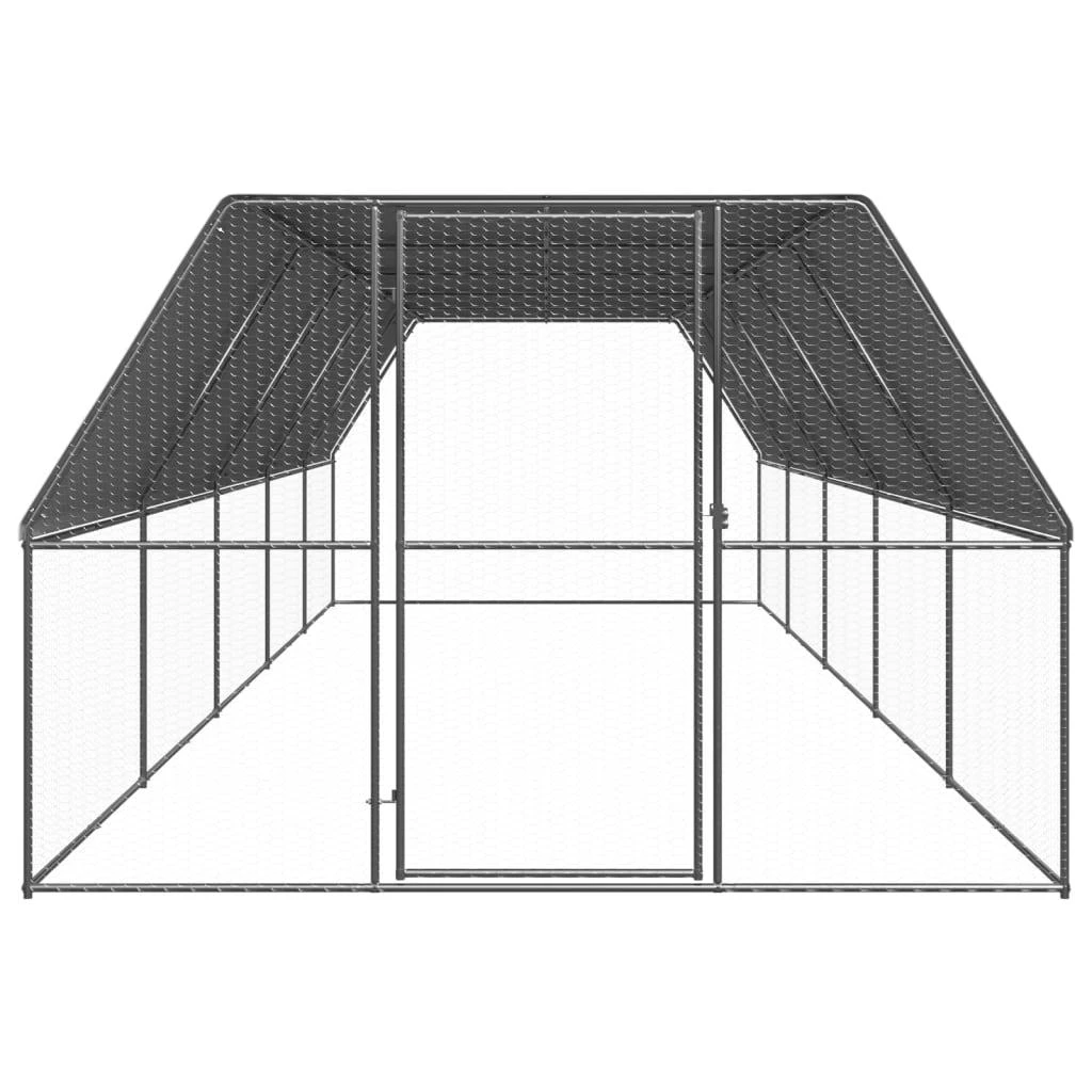 Lauko narvas viščiukams, 3x10x2m, galvanizuotas plienas
