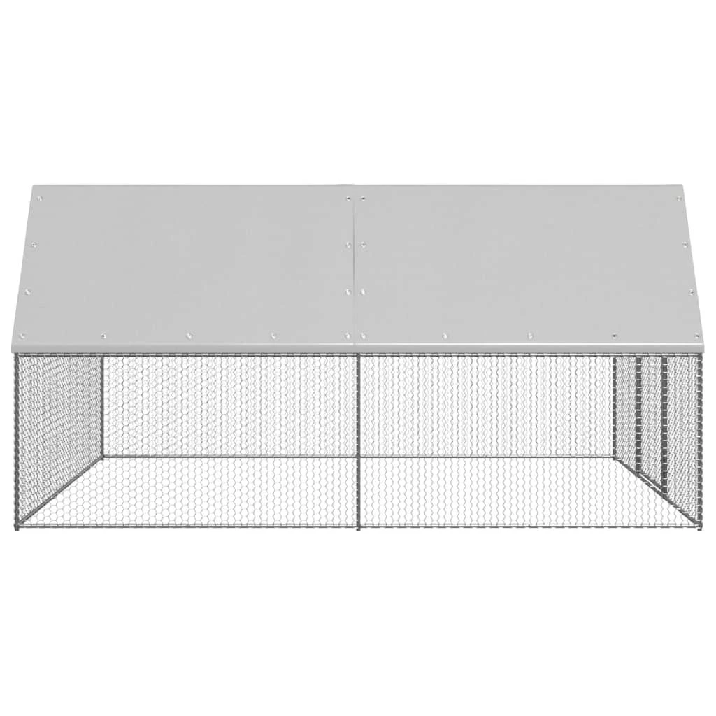 Lauko narvas viščiukams, 3x4x2m, galvanizuotas plienas