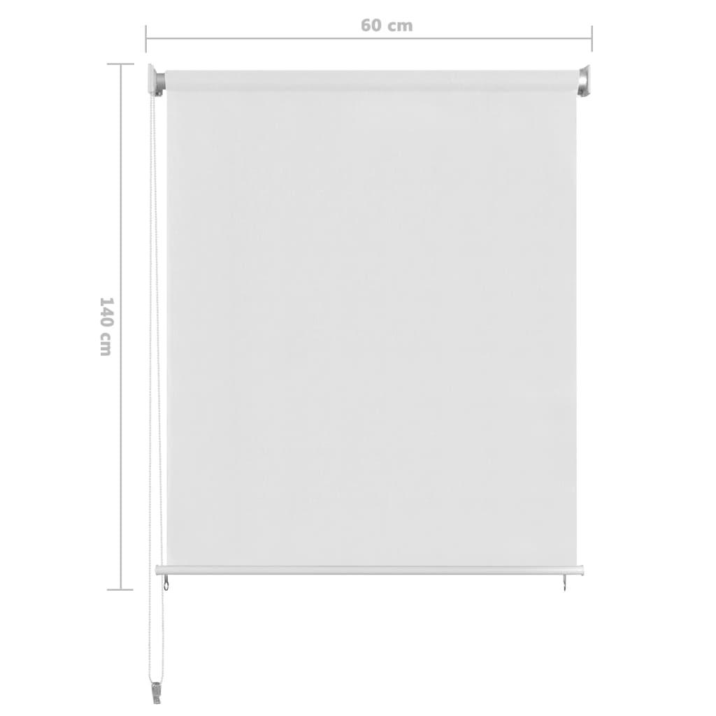 Lauko roletas, baltos spalvos, 60x140cm, HDPE