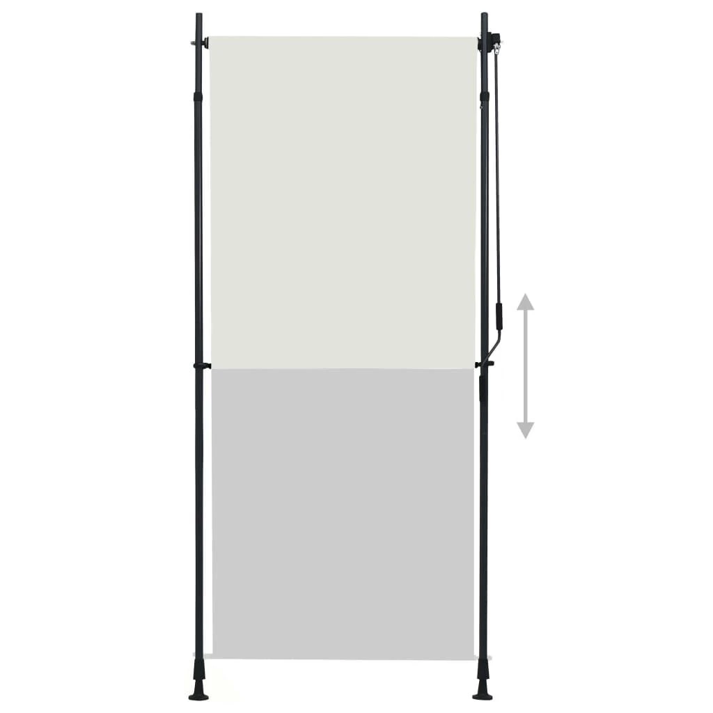 Lauko roletas, kreminės spalvos, 100x270cm