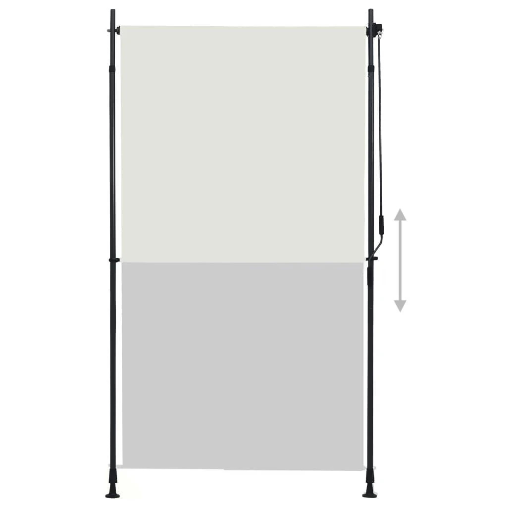 Lauko roletas, kreminės spalvos, 120x270cm
