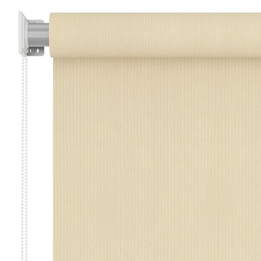 Lauko roletas, kreminės spalvos, 60x140cm, HDPE