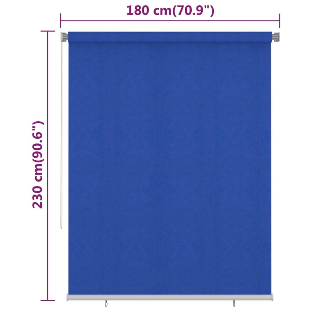 Lauko roletas, mėlynos spalvos, 180x230cm, HDPE
