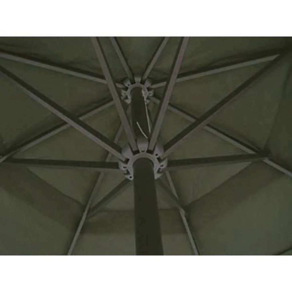 Skėtis nuo saulės, žalios spalvos, 500cm, aliuminis