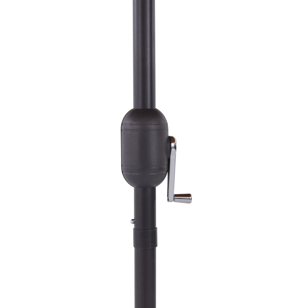 Lauko skėtis nuo saulės su aliuminio stulpu, terakota, 270cm