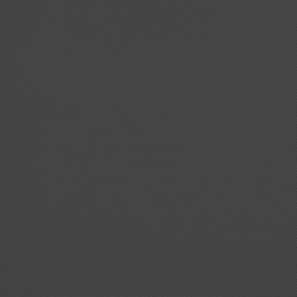 Lauko skėtis su LED ir plieniniu stulpu, antracito, 300cm