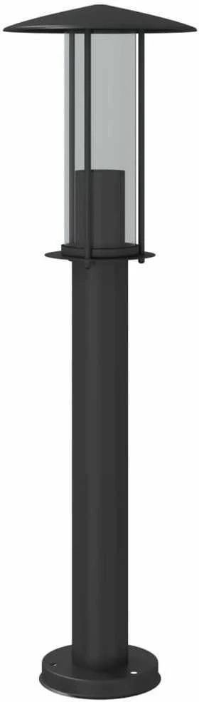 Lauko šviestuvas, 3vnt., juodas, 60cm, nerūdijantis plienas