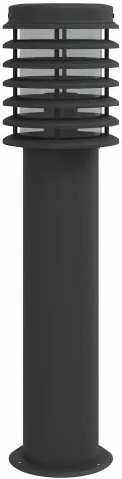 Lauko šviestuvas, juodos spalvos, 60cm, nerūdijantis plienas