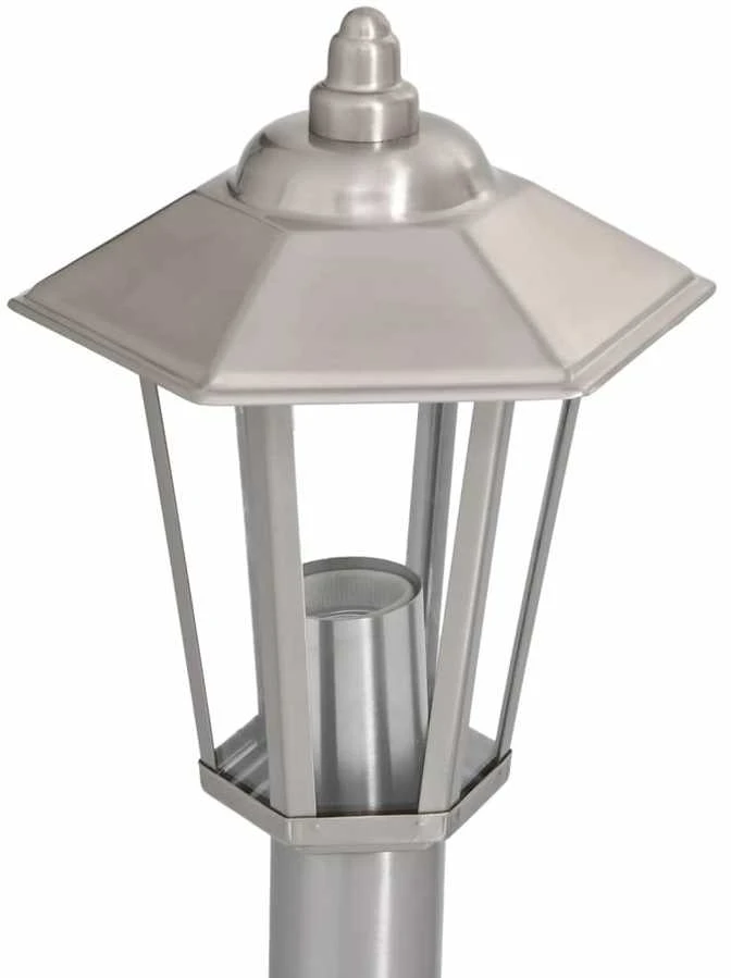 Lauko šviestuvas, sidabrinis, 120cm, nerūdijantis plienas