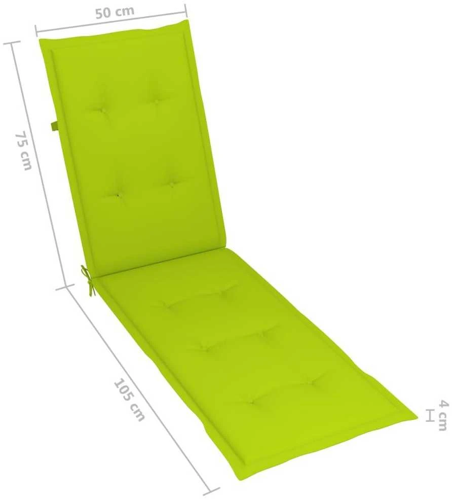 Sofa Lauko terasos kėdė su pakoja ir pagalvėle, akacijos masyvas