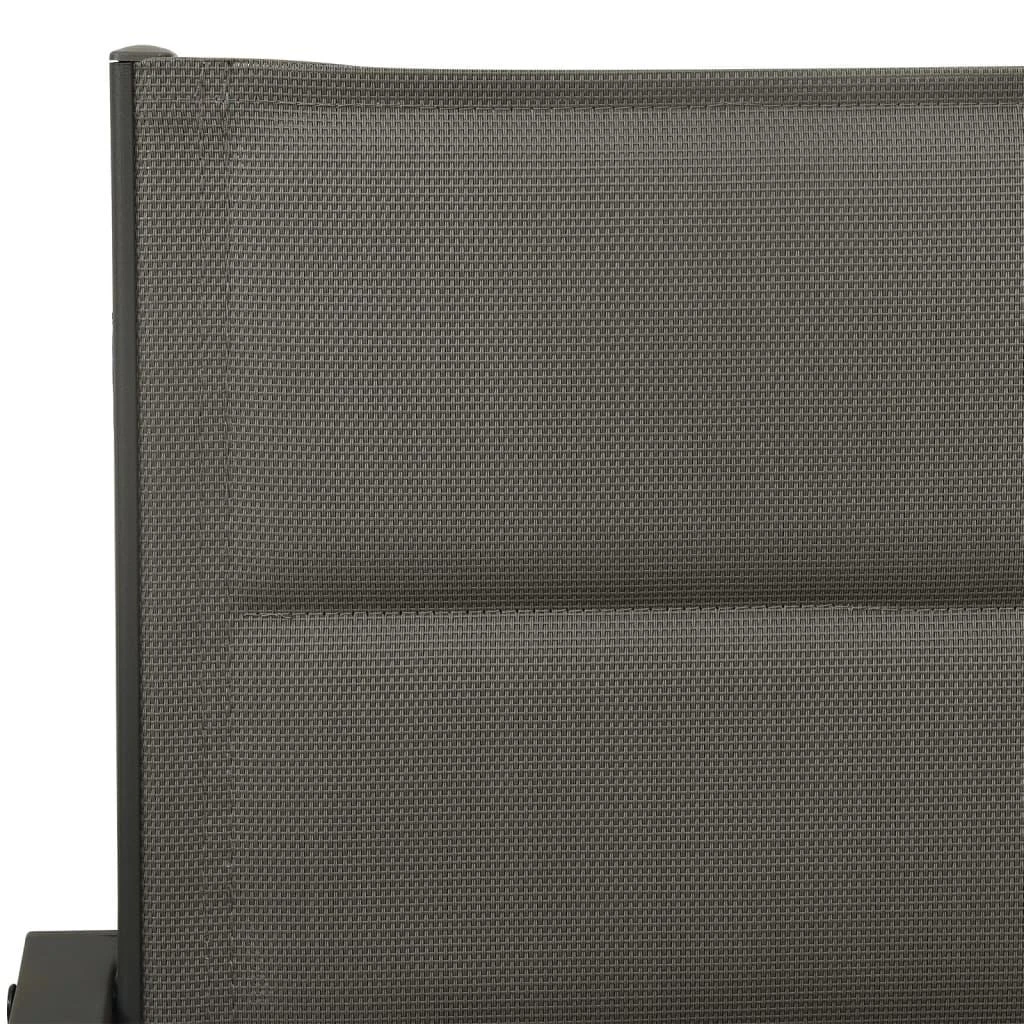 Lauko baldų komplektas Lauko valgomojo baldų komplektas, 3 dalių, plienas