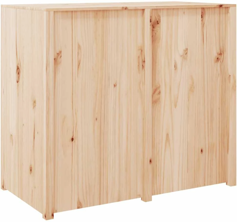 Lauko virtuvės spintelė, 106x55x92cm, pušies medienos masyvas