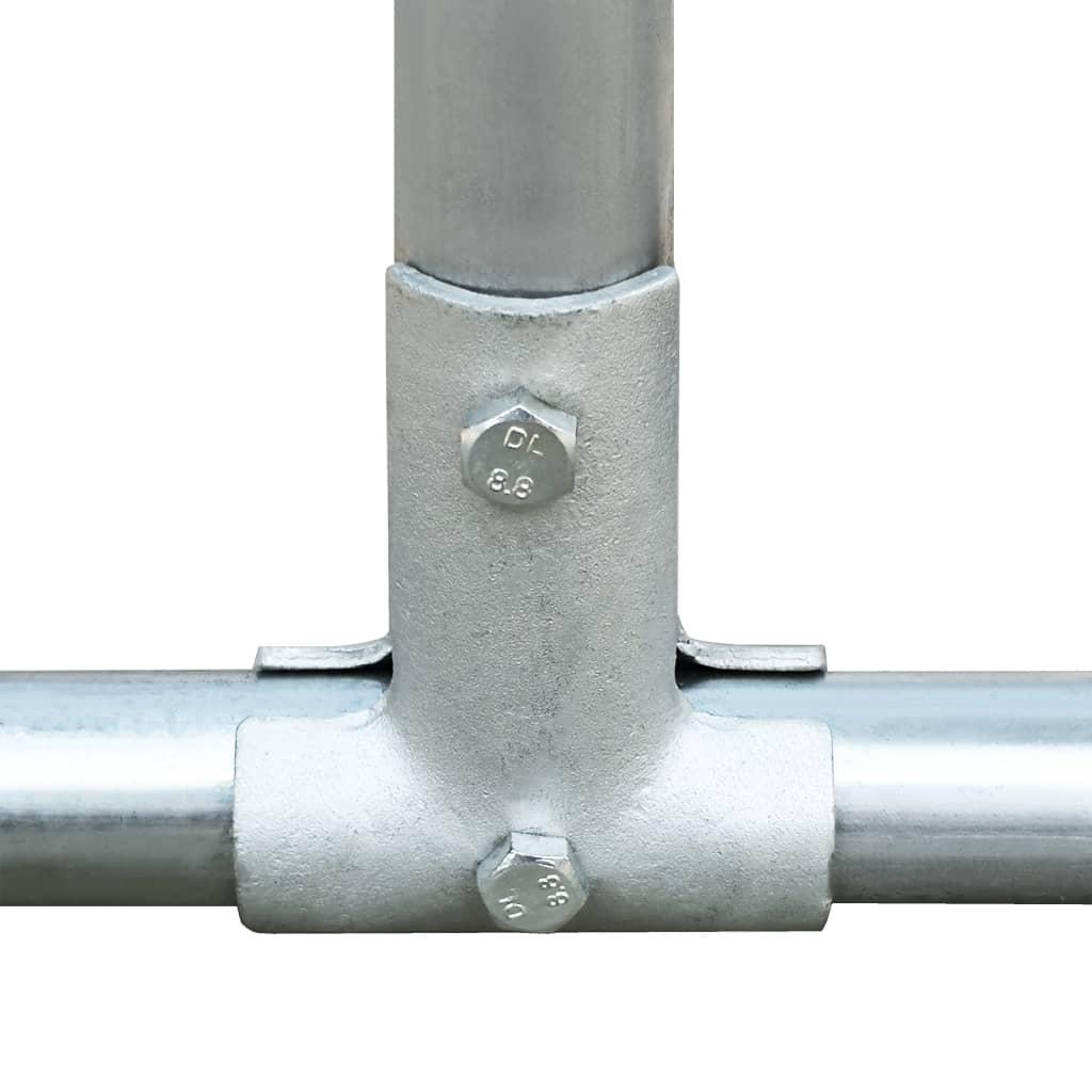 Lauko voljeras šunims, 6x6x1m, galvanizuotas plienas