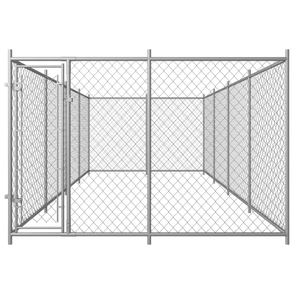 Lauko voljeras šunims, 7,6x3,8x1,9m