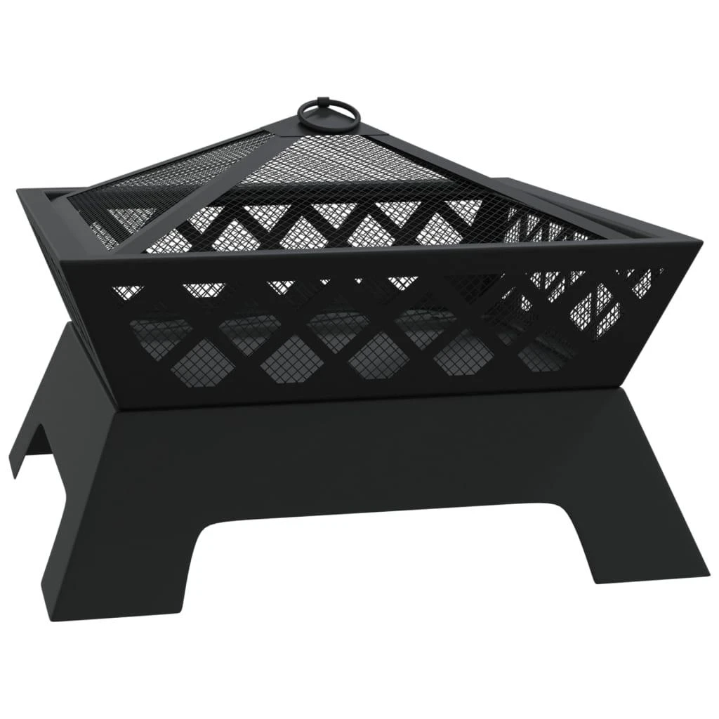 Laužavietė su žarstekliu, 50cm, plienas, XXL