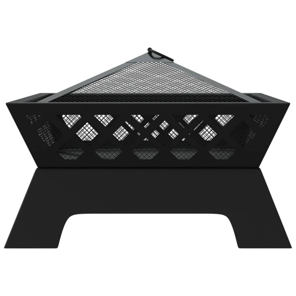 Laužavietė su žarstekliu, 50cm, plienas, XXL