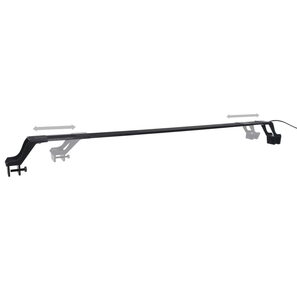 LED akvariumo lempa su spaustukais, mėlyna ir balta, 90-105cm
