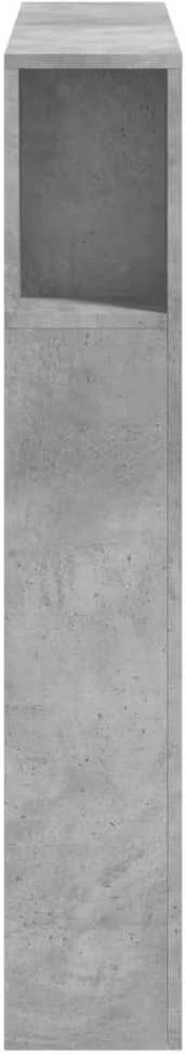 LED galvūgalis, betono, 100x18,5x103,5cm, apdirbta mediena