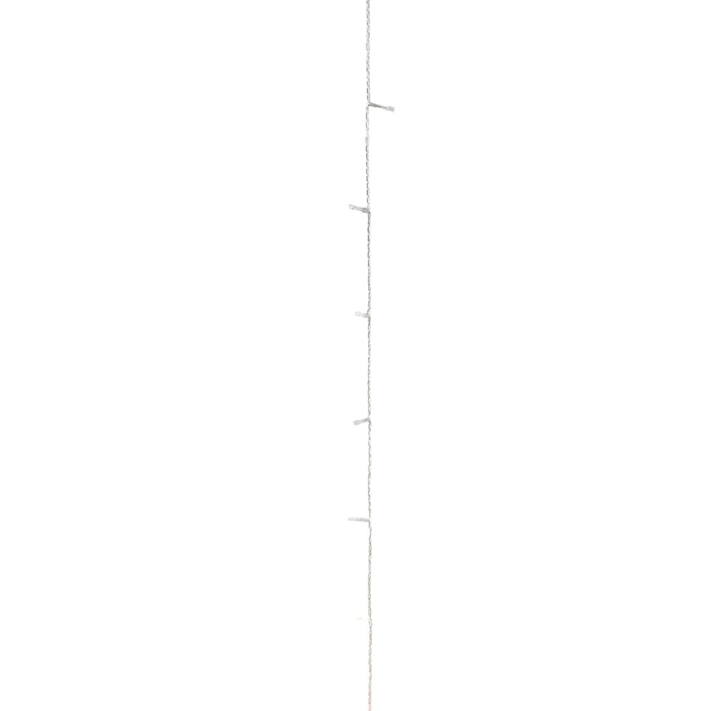 LED lempučių girlianda, 100m, PVC, 1000 šiltų baltų LED