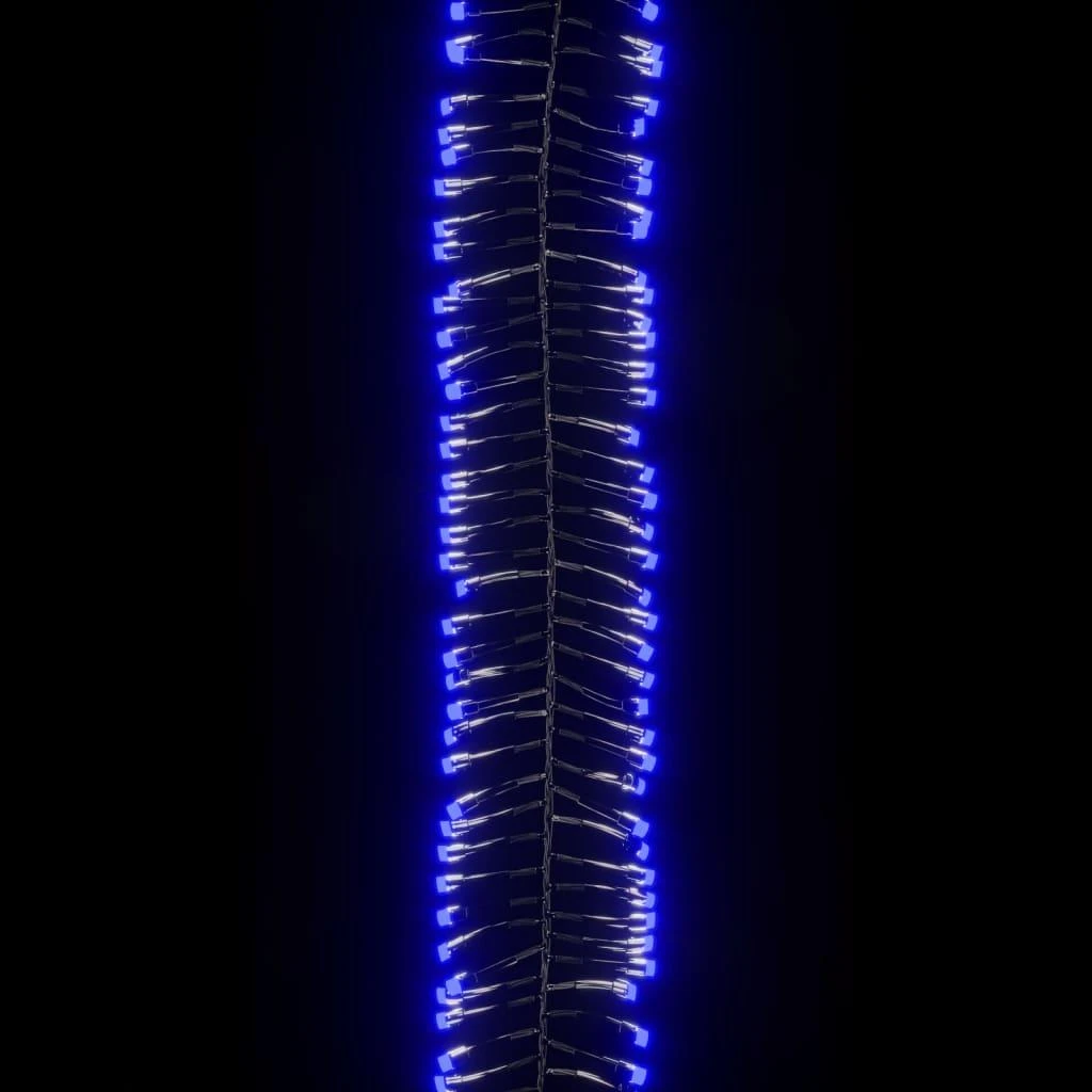 LED lempučių girlianda, 11m, PVC, 1000 mėlynų LED, tanki