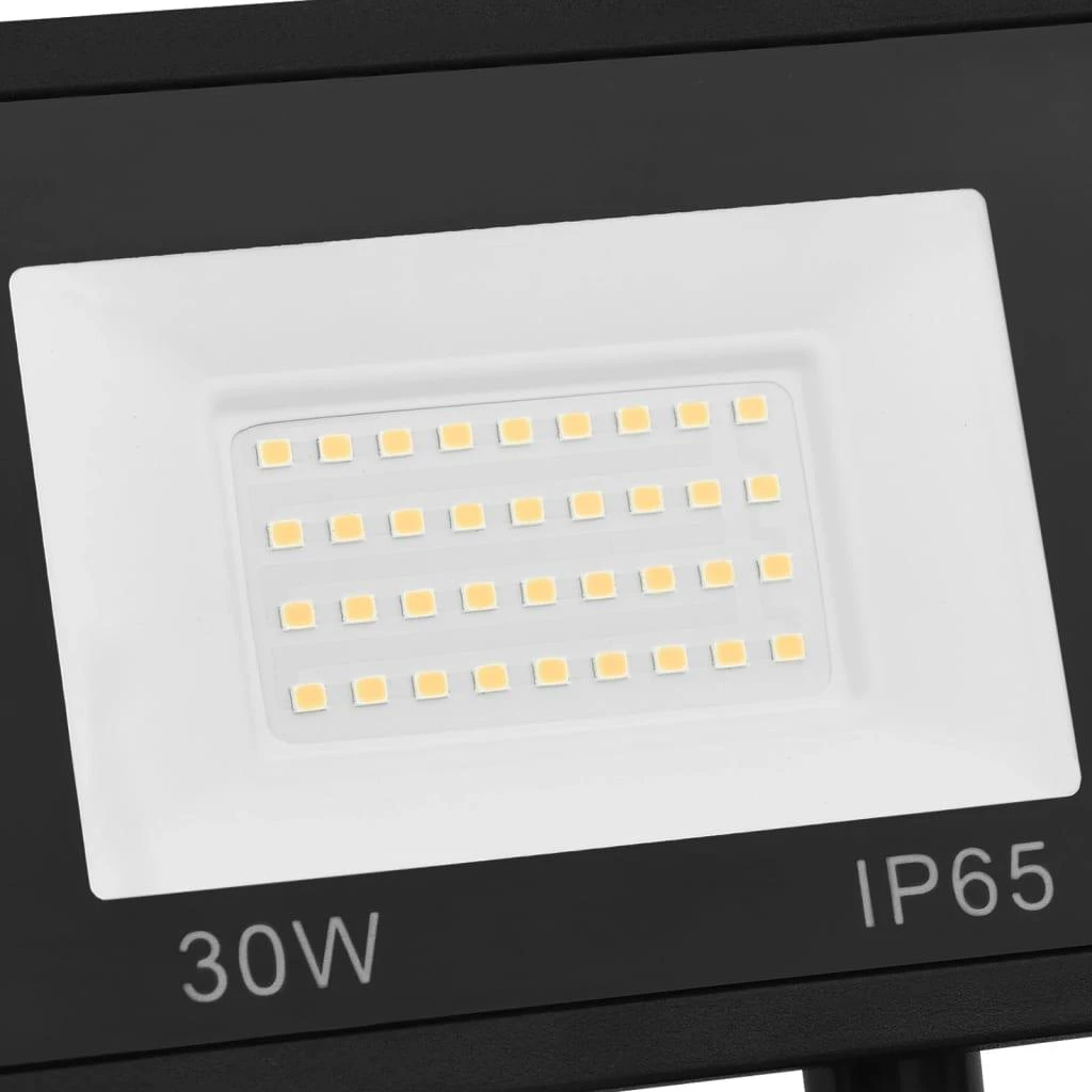 LED prožektorius su jutikliu, šaltos baltos spalvos, 30W