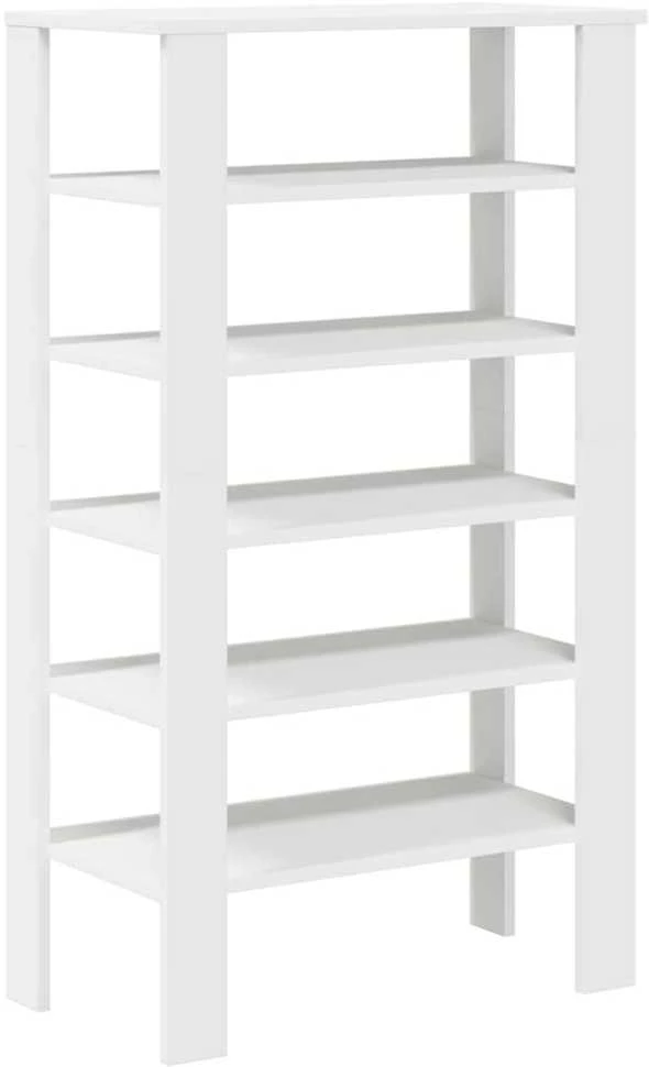 Lentyna batams, baltos spalvos, 61x32x105cm, apdirbta mediena