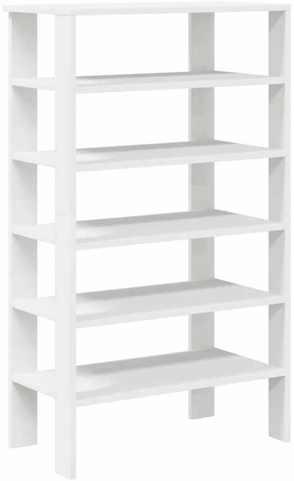 Lentyna batams, baltos spalvos, 61x32x105cm, apdirbta mediena