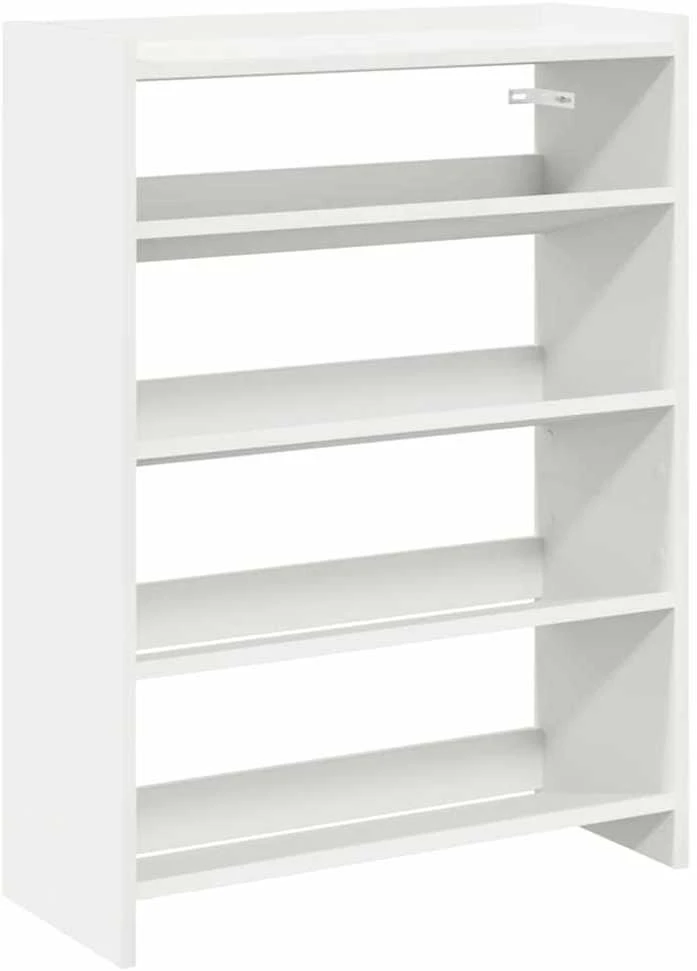 Lentyna batams, baltos spalvos, 60x25x81 cm, apdirbta mediena
