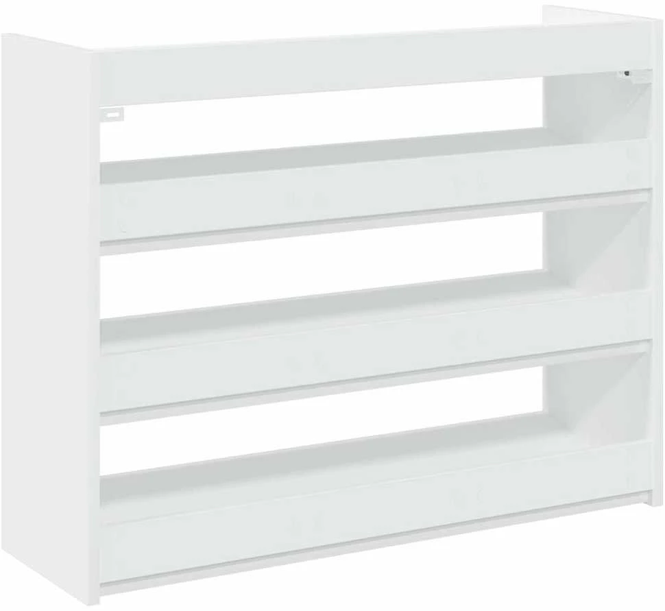 Lentyna batams, baltos spalvos, 80x25x62cm, apdirbta mediena