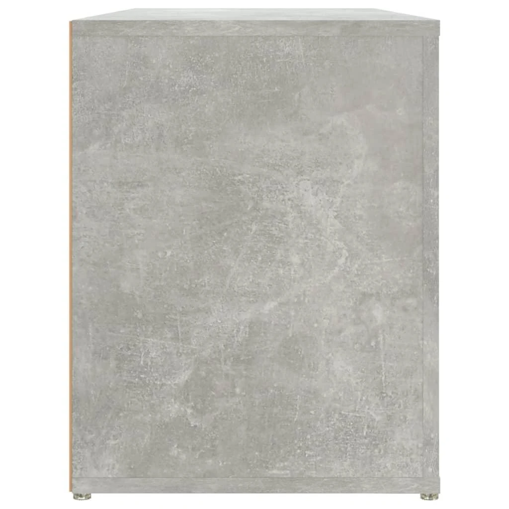 Lentyna batams, betono pilka, 100x35x45cm, apdirbta mediena