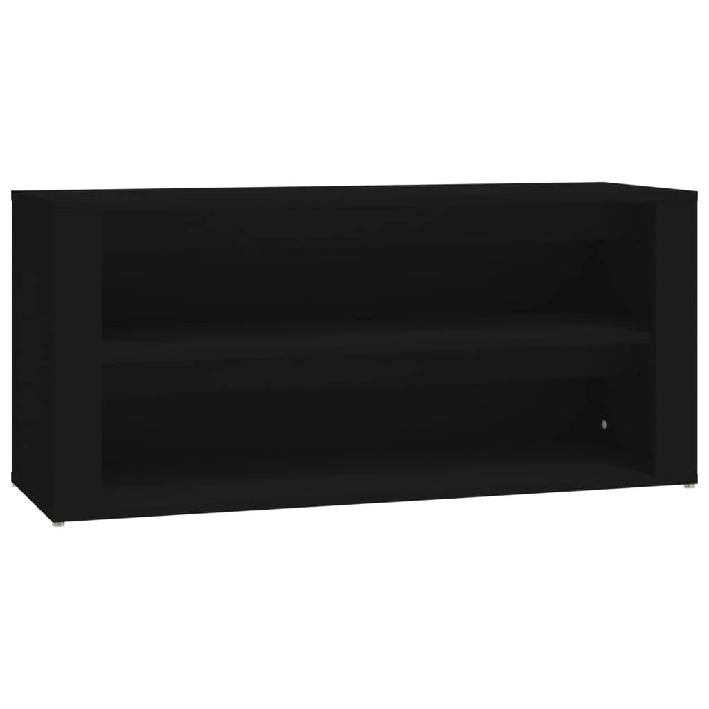 Lentyna batams, juodos spalvos, 100x35x45cm, apdirbta mediena