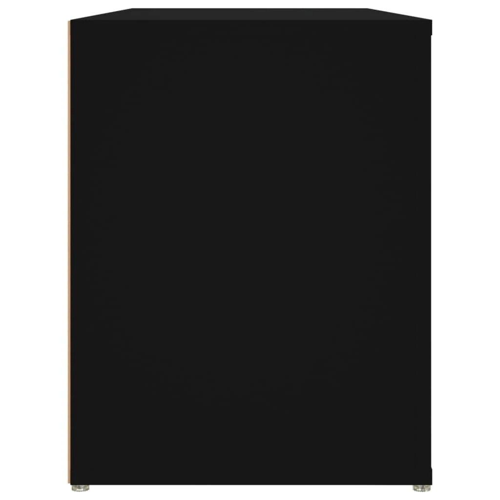 Lentyna batams, juodos spalvos, 100x35x45cm, apdirbta mediena