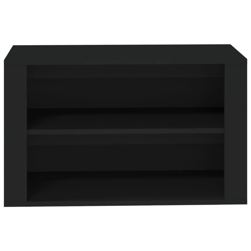 Lentyna batams, juodos spalvos, 75x35x45cm, apdirbta mediena