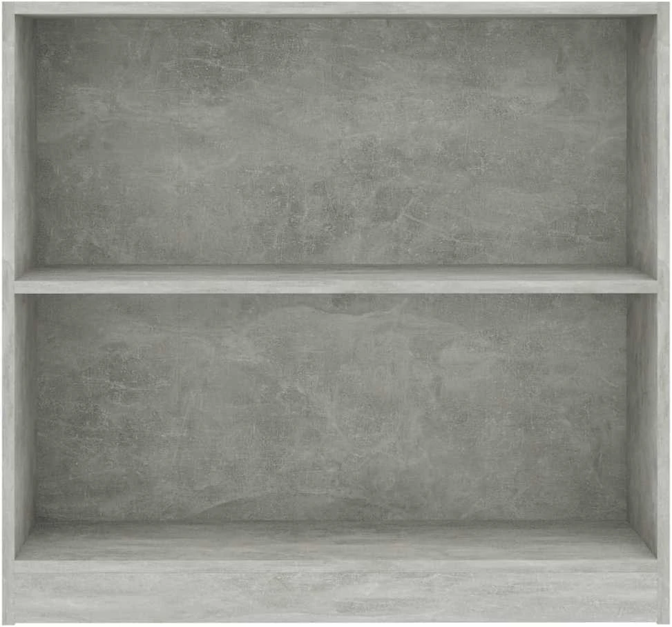 Lentyna knygoms, betono pilkos spalvos, 80x24x75cm, MDP