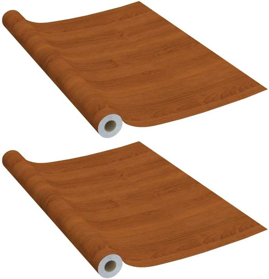 Lipnios plėvelės baldams, 2vnt., ąžuolo, 500x90cm, PVC
