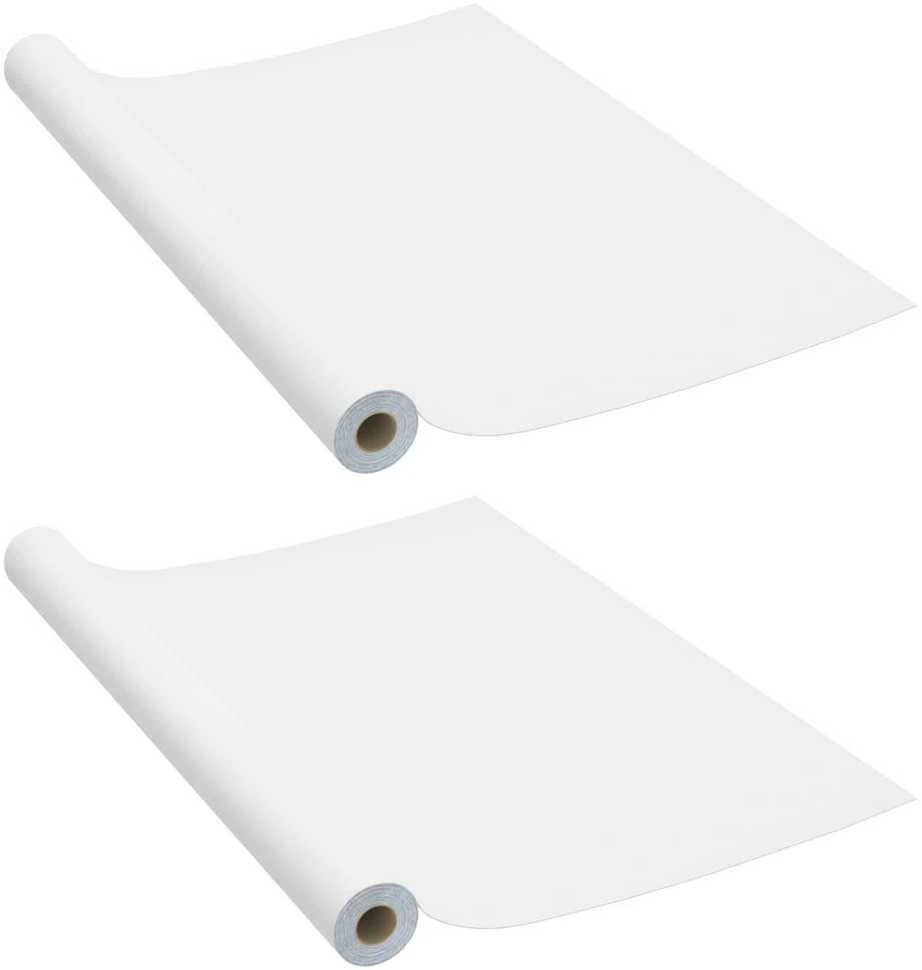 Lipnios plėvelės baldams, 2vnt., baltos, 500x90cm, PVC